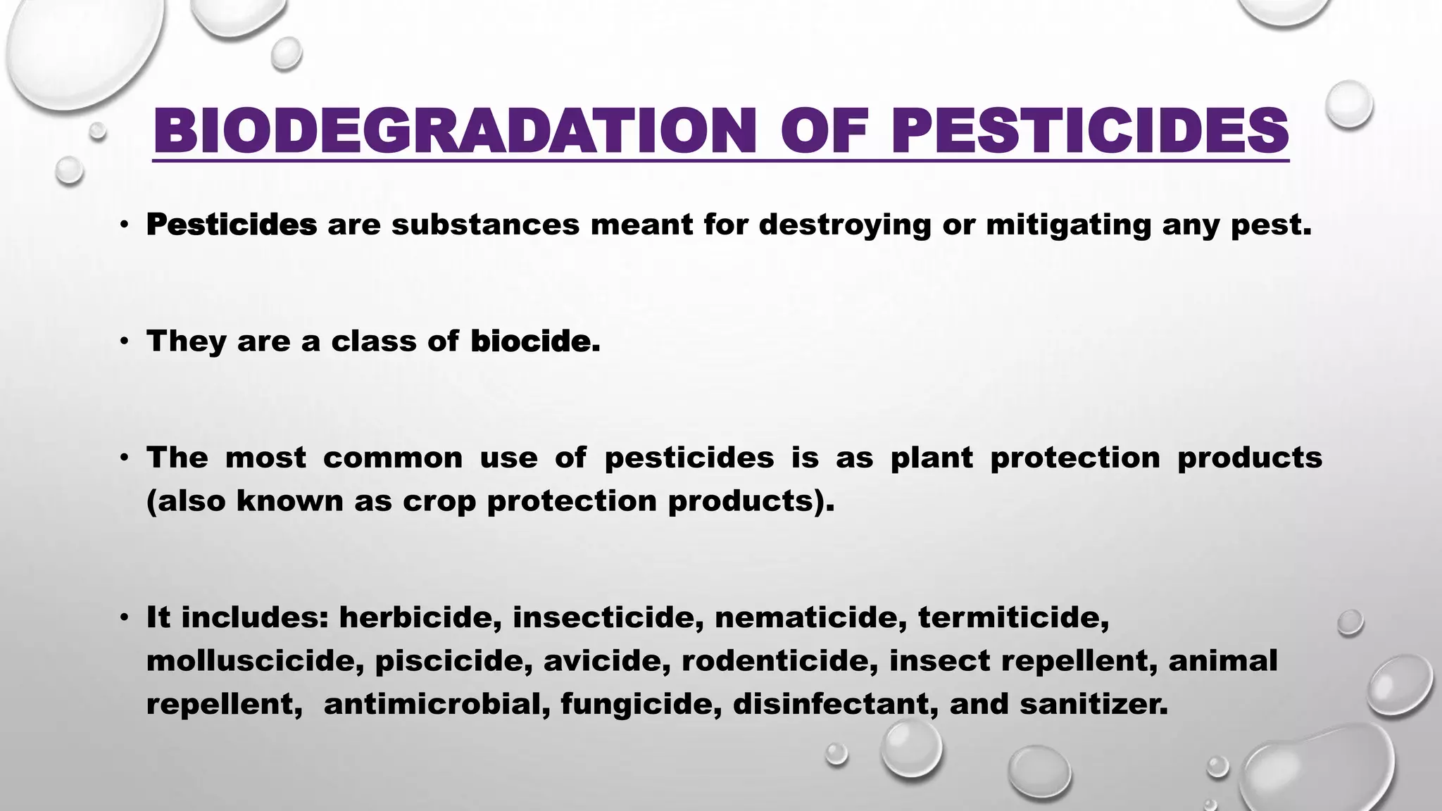 Biodegradation of xenobiotics | PPTX
