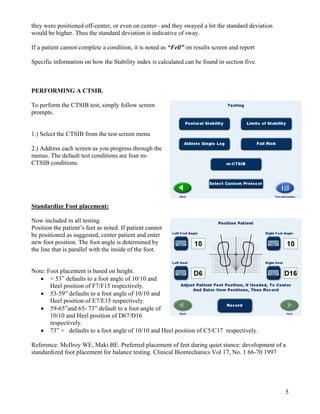 Biodex Fall Risk Biodex | PDF