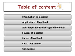 Biodiesel | PPTX