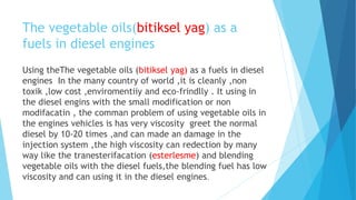 Biodiesel | PPTX