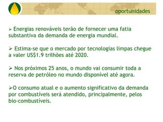 Biodiesel Perspectivas No Brasil E No Mundo