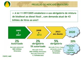 Biodiesel Perspectivas No Brasil E No Mundo