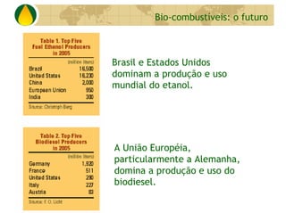Biodiesel Perspectivas No Brasil E No Mundo
