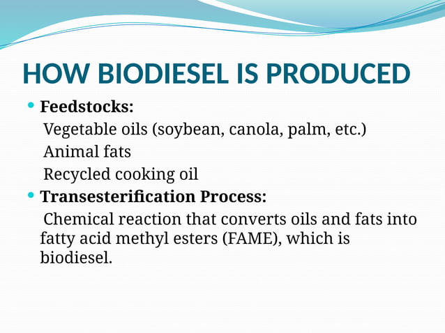 Biodiesel Alternative Energy Presentation Pptx