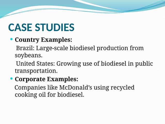 Biodiesel Alternative Energy Presentation Pptx