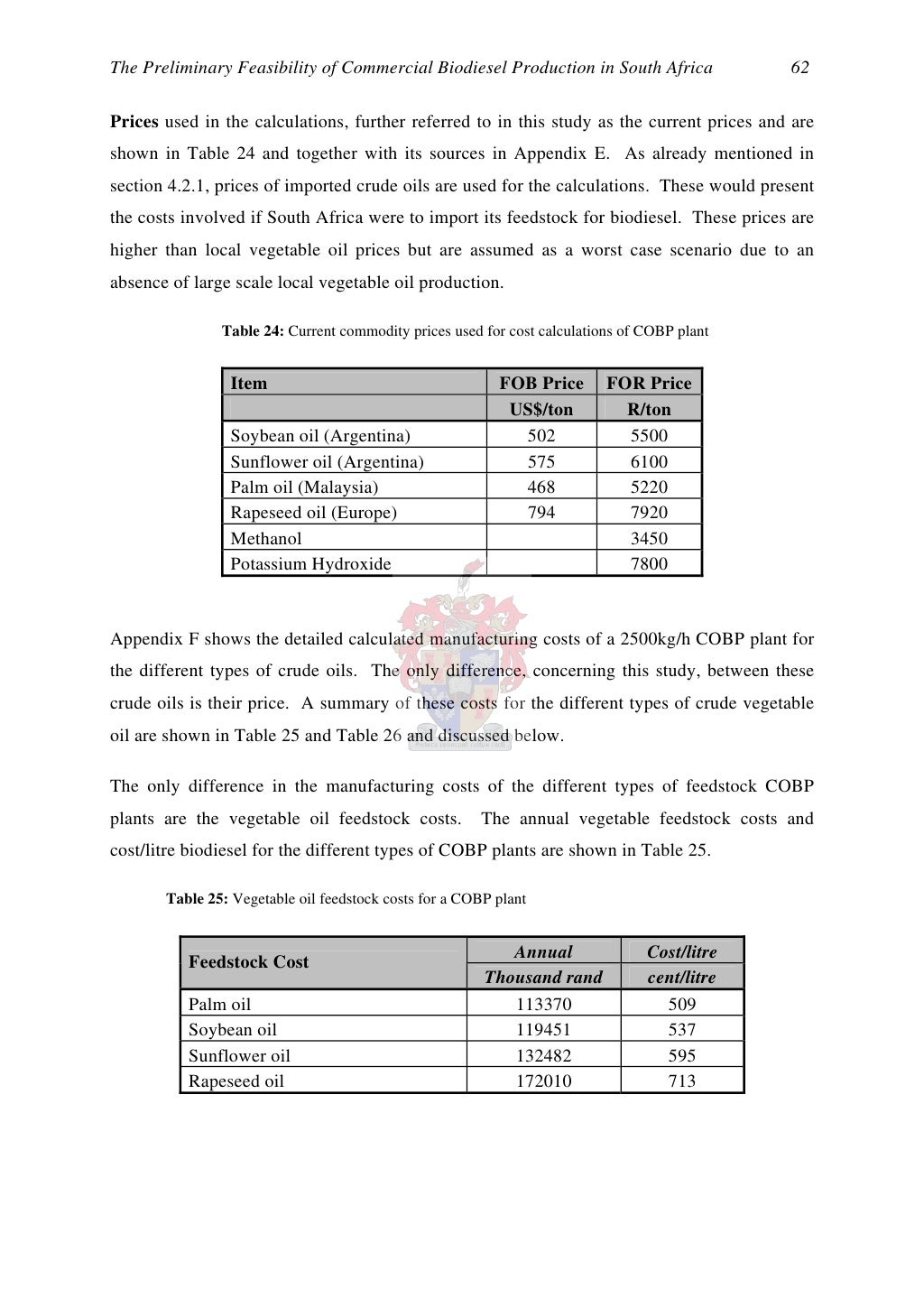 Thesis biodiesel from waste cooking oil image