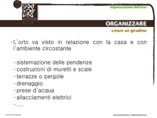 Biodinamica e orticoltura, Progetto Link