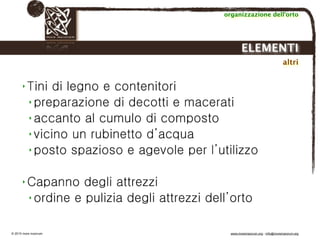Biodinamica e orticoltura, Progetto Link