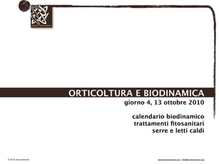 Biodinamica e orticoltura, Progetto Link
