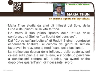 Biodinamica e orticoltura, Progetto Link