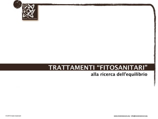 Biodinamica e orticoltura, Progetto Link