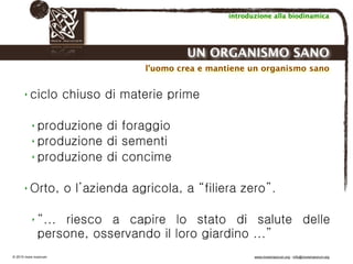 Biodinamica e orticoltura, Progetto Link