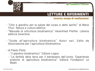 Biodinamica e orticoltura, Progetto Link
