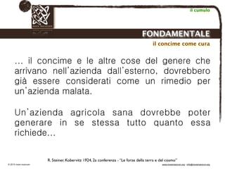 Biodinamica e orticoltura, Progetto Link