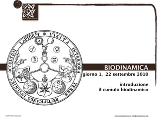Biodinamica e orticoltura, Progetto Link