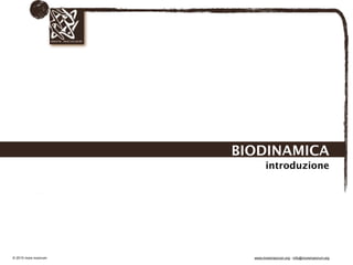 Biodinamica e orticoltura, Progetto Link