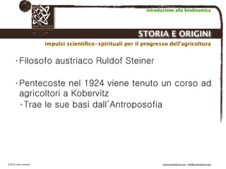Biodinamica e orticoltura, Progetto Link