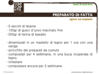Biodinamica e orticoltura, Progetto Link