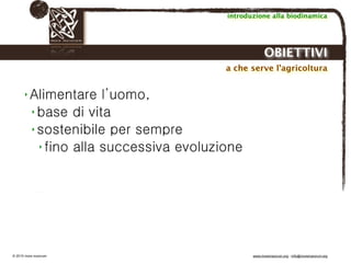 Biodinamica e orticoltura, Progetto Link