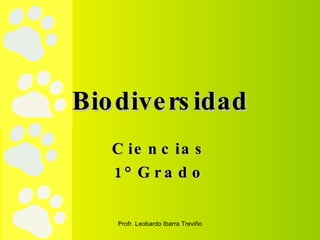 Biodiversidad Ciencias 1° Grado 