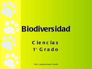 Biodiversidad Ciencias 1° Grado 