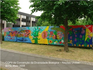 COP9 da Convenção da Diversidade Biológica – Nações Unidas
Bona, Maio 2008
 