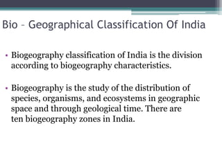 Biodiversity and it's conservation | PPT