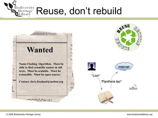 Reuse, don’t rebuild 