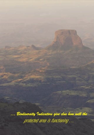47
… Biodiversity Indicators give clue how well the
protected area is functioning ...
 