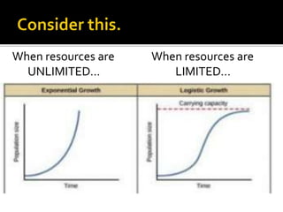 When resources are
UNLIMITED…
When resources are
LIMITED…
 