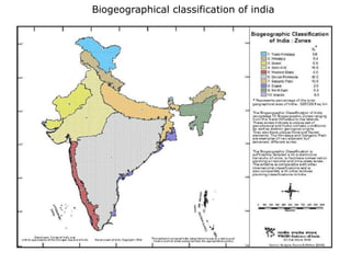 Biogeographical classification of india
 