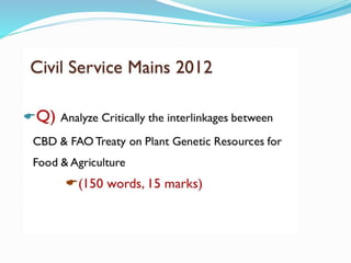 Biodiversity conservation, Climate Change mitigation efforts