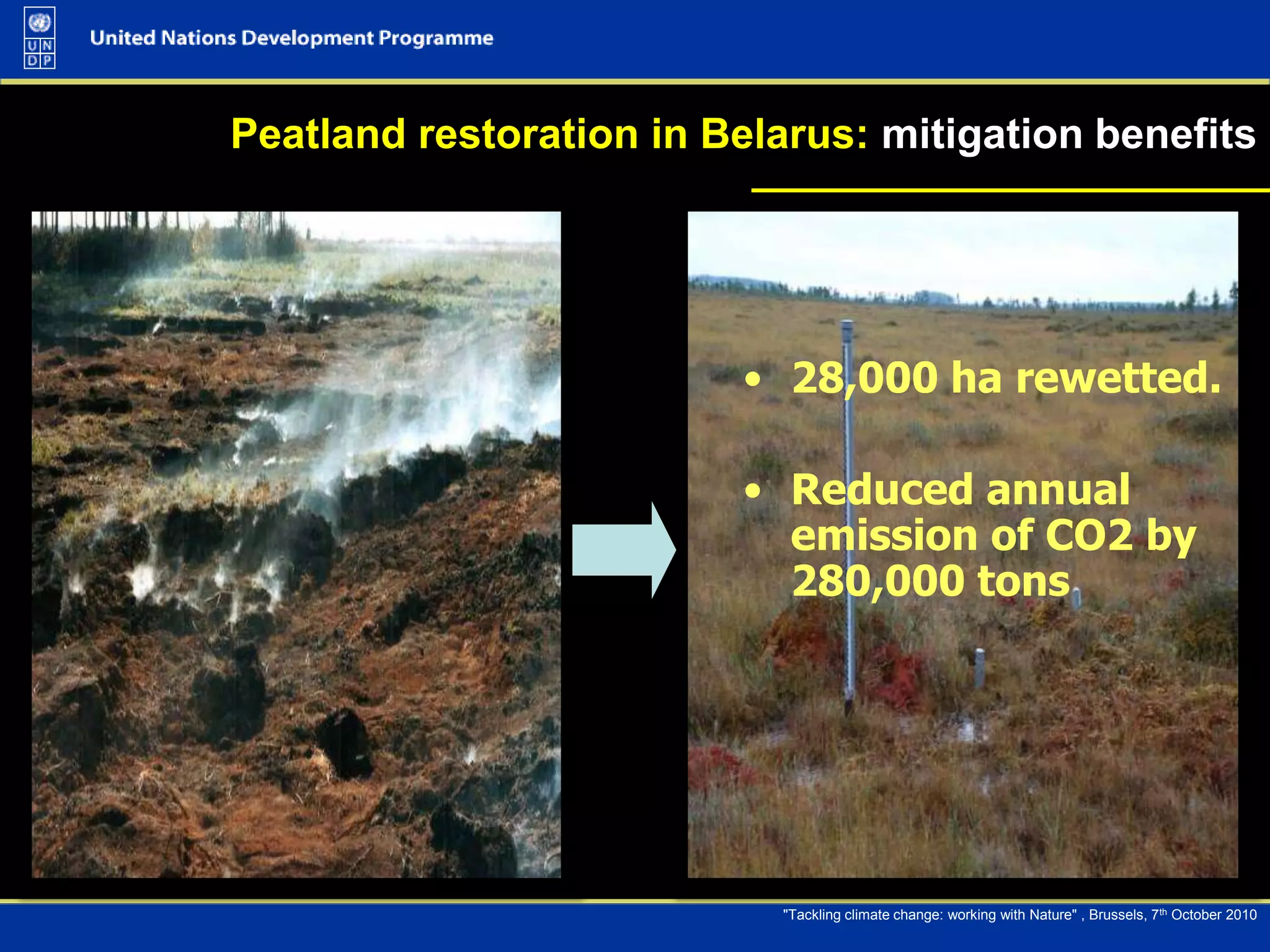 19 % of habitats and 12 % of species of European interest are threatened by CC over their European range (2008, reports on Habitat Directives);