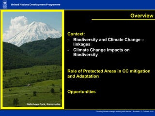 Biodiversity in a changing climate: Ecosystem based adaptation and ...