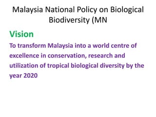 Biodiversity law and policy | PPTX