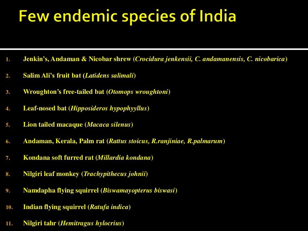 Biodiversity Of India Biodiversity Of India