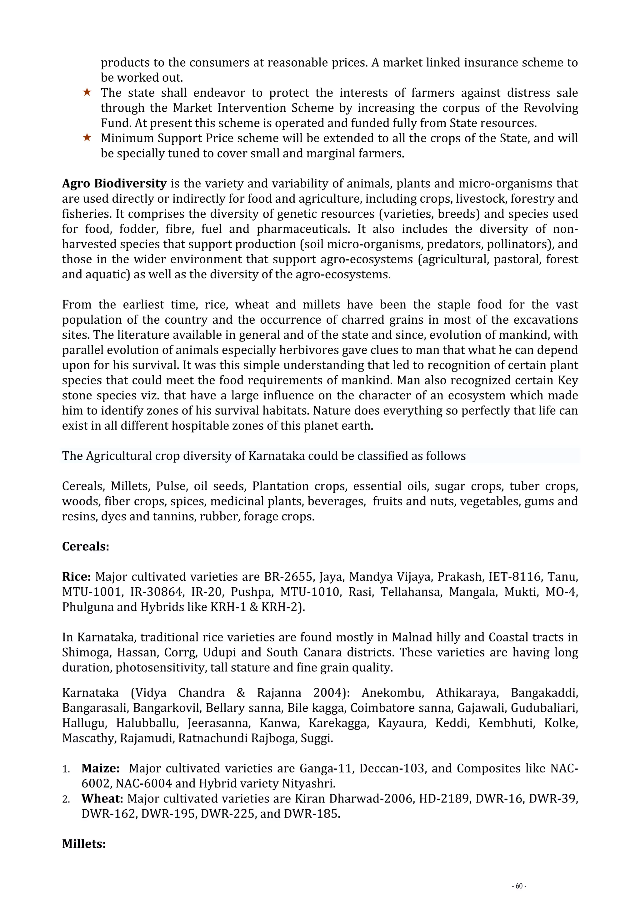 Biodiversity of karnataka at a glan | PDF