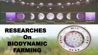Biodynamic farming: Working with the energies to create and maintain ...
