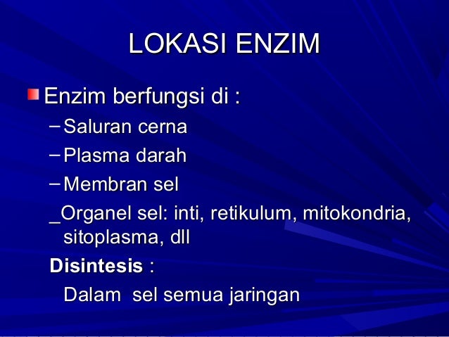 Bio enzim (modul biologi molekular)