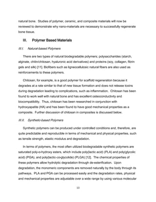Bioactive Nanoparticle Materials for Bone Tissue Regeneration | PDF