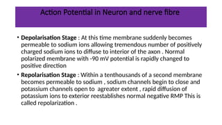 Bioelectricpotentials.pptx Physiology for MBBS/MD | PPTX