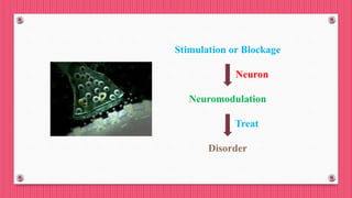 Stimulation or Blockage
Neuron
Neuromodulation
Treat
Disorder
 