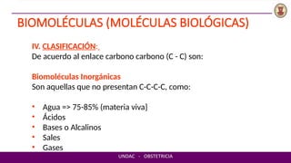 BIOELEMENTOS Y BIOMOLECULAS INORGANICAS.pptx