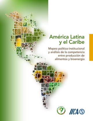 Mapeo político-institucional
y análisis de la competencia
entre producción de
alimentos y bioenergía
América Latina
y el Caribe
 