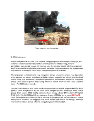 Bio Energy Untuk Jobong Kapur | PDF