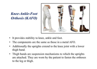 Orthotics and Splints | PDF