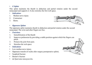 Orthotics and Splints | PDF