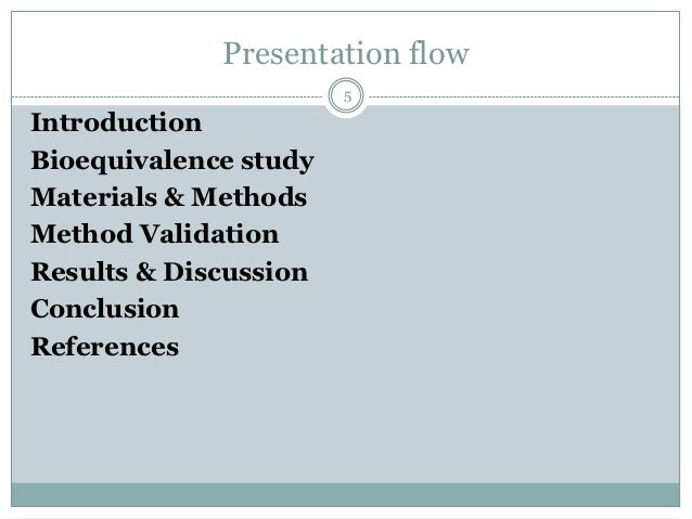 Bioequivalence Bioequivalence