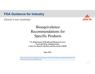 Bioequivalence studies PK, GCP GLP and inspections | PDF