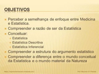 Bioestatística introdução